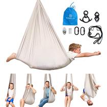 Sensory Swing Harkla para crianças e adultos contém 136 kg de cinza