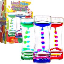Sensory Timer LIVOND Liquid Motion Bubbler, pacote de 2 minutos e 3