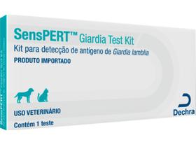 Senspert Giardia 1 Test. - Dechra