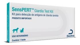 Senspert Giardia Cães 1 Test - Dechra