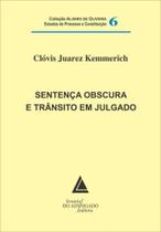 Sentença obscura e transito em julgado