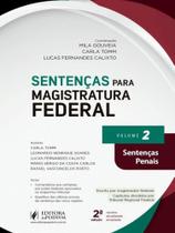 Sentenças para magistratura federal - v.2 - sentenças penais (2023) - vol. 2