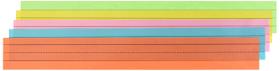 Sentence Strips School Smart Ruled Rainbow 3x24cm, pacote com 100 Sentence Strips School Smart Ruled Rainbow 3x24cm, pacote com 100