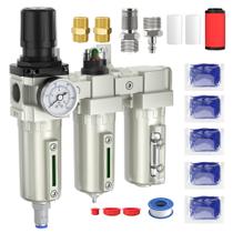 Separador de Água para Compressor de Ar RVMARINEPAT 3 Estágios 3/4" NPT Separador de Água para Compressor de Ar RVMARINEPAT 3 Estágios 3/4" NPT