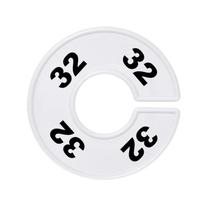 Separador de Cabide, Branco , Impressão Numérica Num.:32 Separador de Cabide, Branco , Impressão Numérica Num.:32