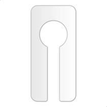 Separador De Cabides De Acrílico Kit Com 10 Und