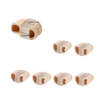 Separador De Dedos Ortopédico De Silicone 3/6 Peças Corretor De Joanete Com Faixas Elásticas Para