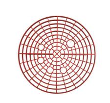 Separador de particulas vermelho 26 cm para balde Separador de particulas vermelho 26 cm para balde
