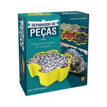 Separador de Pecas Amarelo para Quebra-Cabeca Puzzle Grow 02530 Separador de Pecas Amarelo para Quebra-Cabeca Puzzle Grow 02530