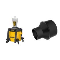 Separador de poeira DEWALT Tanque de poliéster de 6 galões com 99,5% de eficiência