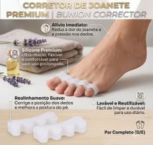 Separador Dedos Do Pe Silicone Ortopedico Atletas Alinhador Joanete Melhora Da Postura Par Separador Dedos Do Pe Silicone Ortopedico Atletas Alinhador Joanete Melhora Da Postura Par