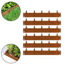 Separador Flexível Metálico P/ Exteriores 15cm x 1mt 6 Pç