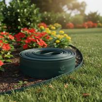 Separador limitador divisor de grama 50 mts com borda Larura 11 cm Gold Plant Separador limitador divisor de grama 50 mts com borda Larura 11 cm Gold Plant
