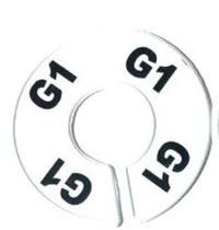 Separador Para Araras Branco Impressão:G1