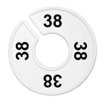 Separador Para Cabide, Transparente Impressão Num.:38