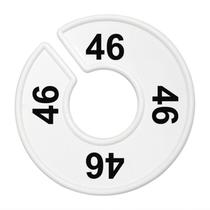 Separador Para Cabide, Transparente Impressão Num.:46