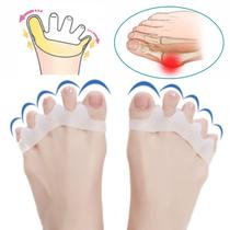 Separador silicone de dedos protetor corretor joanete