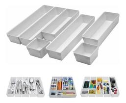 Separador Talheres Modular Organizador Gaveta Cozinha 7 Pts