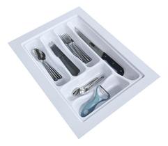 Separador Talheres Para Gaveta Og-05 Branco Divisor Organiza