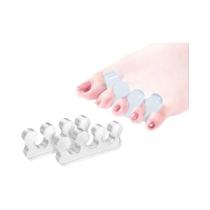 Separadores De Dedos De Silicone Macio Kit De Pedicure Ferramenta De Cuidado Dos Pés 1 Par