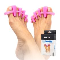 Separadores de dedos Tuli's Soft Moves Silicone Rosa Tamanho Único Separadores de dedos Tuli's Soft Moves Silicone Rosa Tamanho Único