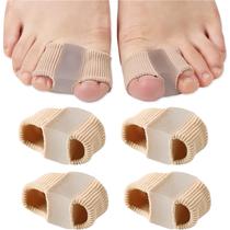 Separadores de dedos Whycalon Bunion Corrector Gel, 4 pacotes Separadores de dedos Whycalon Bunion Corrector Gel, 4 pacotes