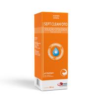 Sept Clean Oto 100 ml Solução Otológica para Cães e Gatos Agener União