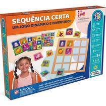 Sequência Certa Jogo Pedagógico Linha Inclusiva Pais & Filhos