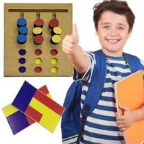 Sequência de Cores Brinquedo Educativo e Pedagógico