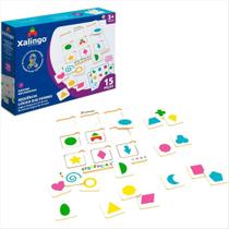 Sequência lógica das formas com 30 peças - Xalingo