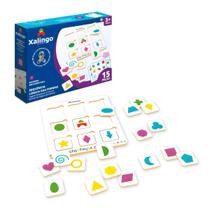 Sequência Lógica das Formas Geométricas Brinquedo Educativo Xalingo 3 anos Sequência Lógica das Formas Geométricas Brinquedo Educativo Xalingo 3 anos