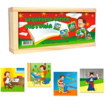 Sequencia logica historia 16 pcs - 1029 - CIABRINK Sequencia logica historia 16 pcs - 1029 - CIABRINK