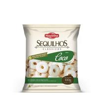 Sequilhos Clássicos Sabor Coco Sem Glúten Sem Lactose Nazinha 100 g