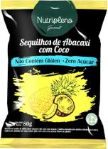 Sequilhos Sem Glúten e Sem Açúcar Sabor Abacaxi com Coco Nutripleno 80g