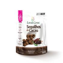 Sequilhos Veganos Sem Glúten Cacau 100% Leve Croc SABORES:Cacau Sequilhos Veganos Sem Glúten Cacau 100% Leve Croc SABORES:Cacau