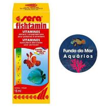 Sera Fishtamin 15ml Complexo De Vitaminas Peixe Doce Marinho