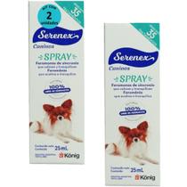 Serenex Spray 25ml Para Cães Kit Com 2 unidades Serenex Spray 25ml Para Cães Kit Com 2 unidades
