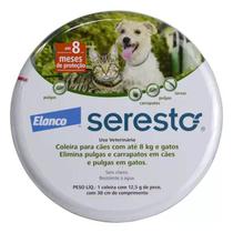 Seresto Coleira 38cm Antipulgas e Carrapaticida para Cães e Gatos até 8kg Elanco Seresto Coleira 38cm Antipulgas e Carrapaticida para Cães e Gatos até 8kg Elanco