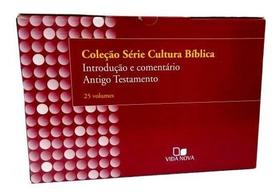 Série Cultura Bíblica Antigo Testamento 25 Volumes Vida Nova - Editora Vida Nova