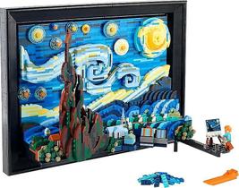Série de ideias para conjuntos de construção 21333 Van Gogh Starry Night