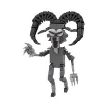Série De Jogos De Terror 99 Figuras De Ação Monstro Homem-Cervo Brickheadz Blocos De Montar