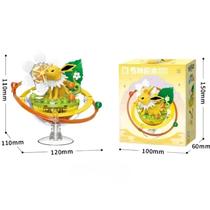 Série Eevee Planet Pokémon: Modelo De Montagem DIY De Evolução, Brinquedo De Figuras De Anime,