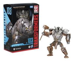 Série Transformers Toys Studio Voyager Class 103 Rhinox Licenciado