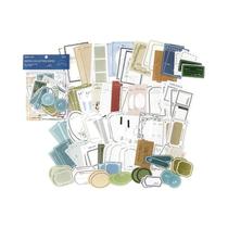 Série Vintage De Notas 100pcs Bloco De Notas Papel Decorativo Retro Para Scrapbooking Diário Álbum