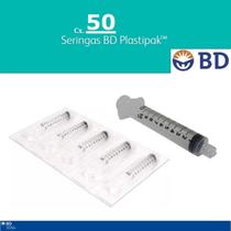 Seringa 10ml Sem Agulha LUER LOCK BD 50 unidades