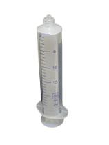 Seringa 20ml Sem Êmbolo de Borracha Luer Lock para Aplicação de Resina