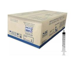 Seringa 3mL Luer Slip Sem Agulha - SR