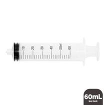Seringa 60mL Luer Lock Sem Agulha Unidade Medix