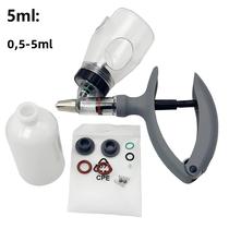 Seringa Automática Ajustável Para Aves 2/5ml Injetor Contínuo Para Vacinação De Animais De Estimação