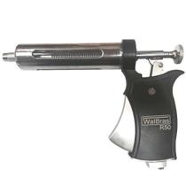 Seringa Automática R50 Para Vacinação de Bovinos WalBras 50ml Preta